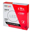 Светильник LightPhenomenON Downlight LT-TP-DL-08-36W-6500K накладной круглый Ф225 LED - Светильники - Светильники DOWNLIGHT - магазин электрооборудования amperomvolt.ru